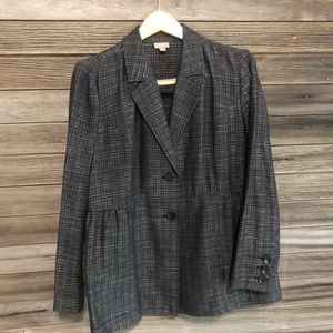 Beautiful J. Jill Black and Silver Jacket